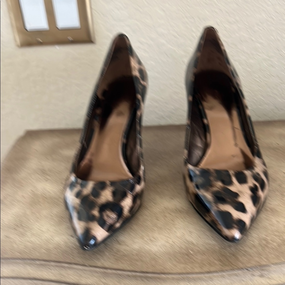 Leopard Print Heels